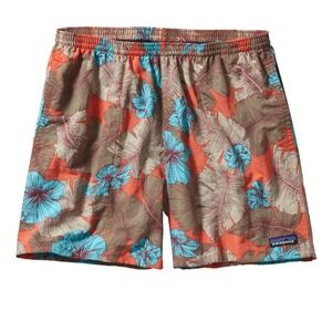 Patagonia Mens Baggies Shorts 5" Orange Size M